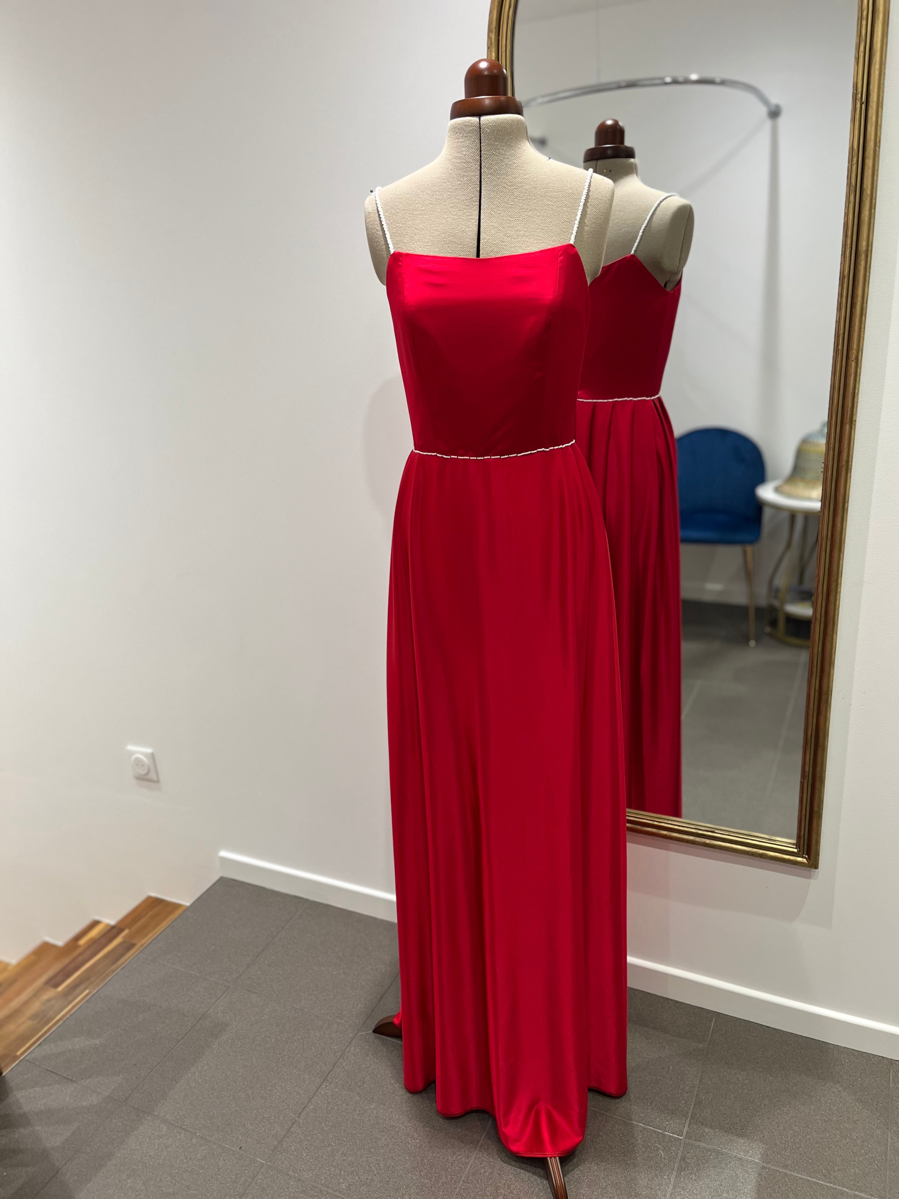 Robe de soirée MARILYN rouge