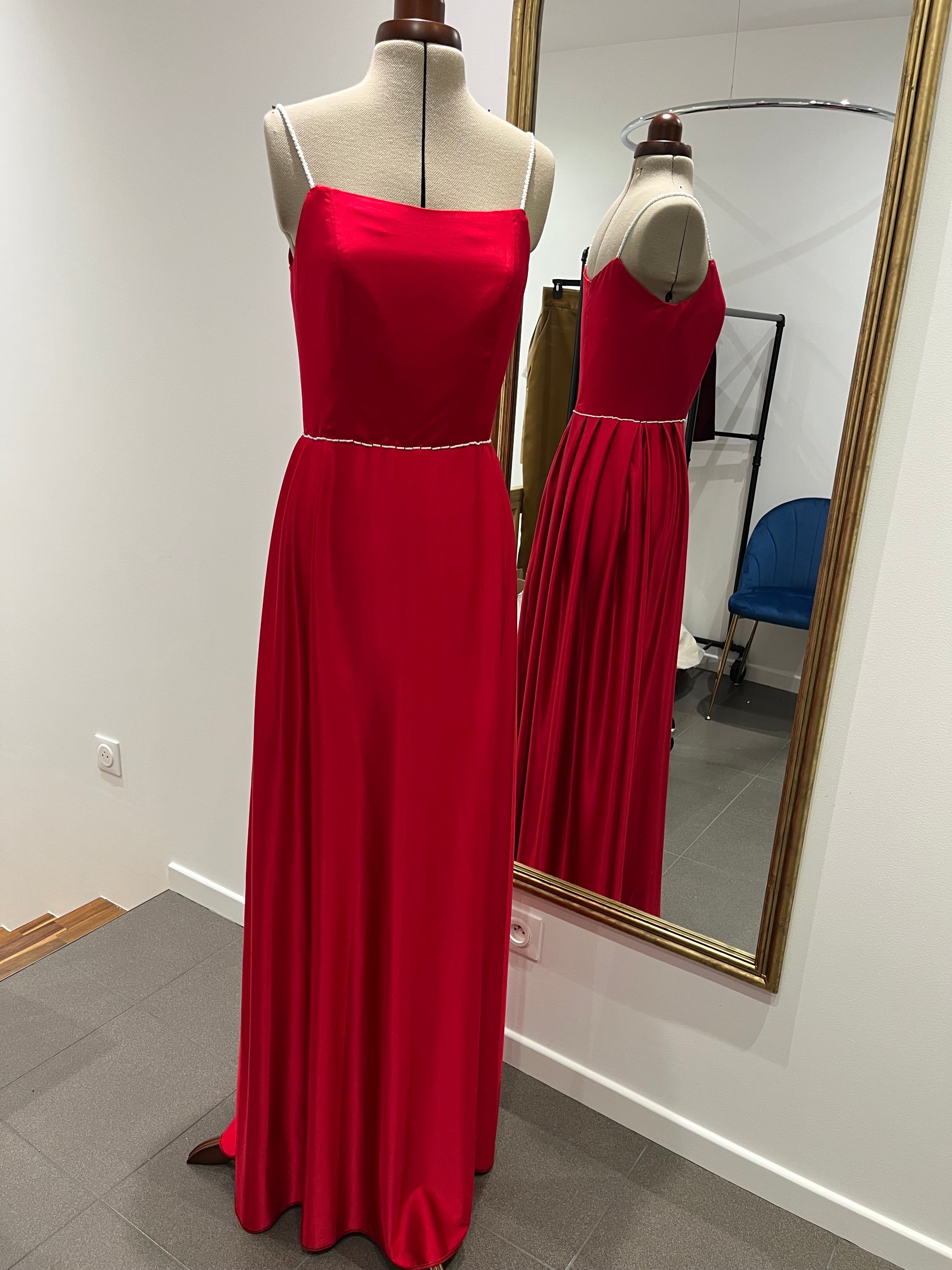 Robe de soirée MARILYN rouge
