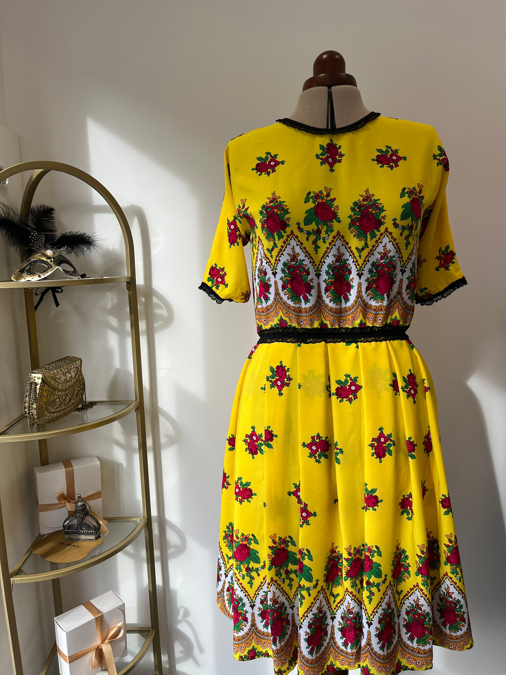 Robe Doina de Dor, fleurie