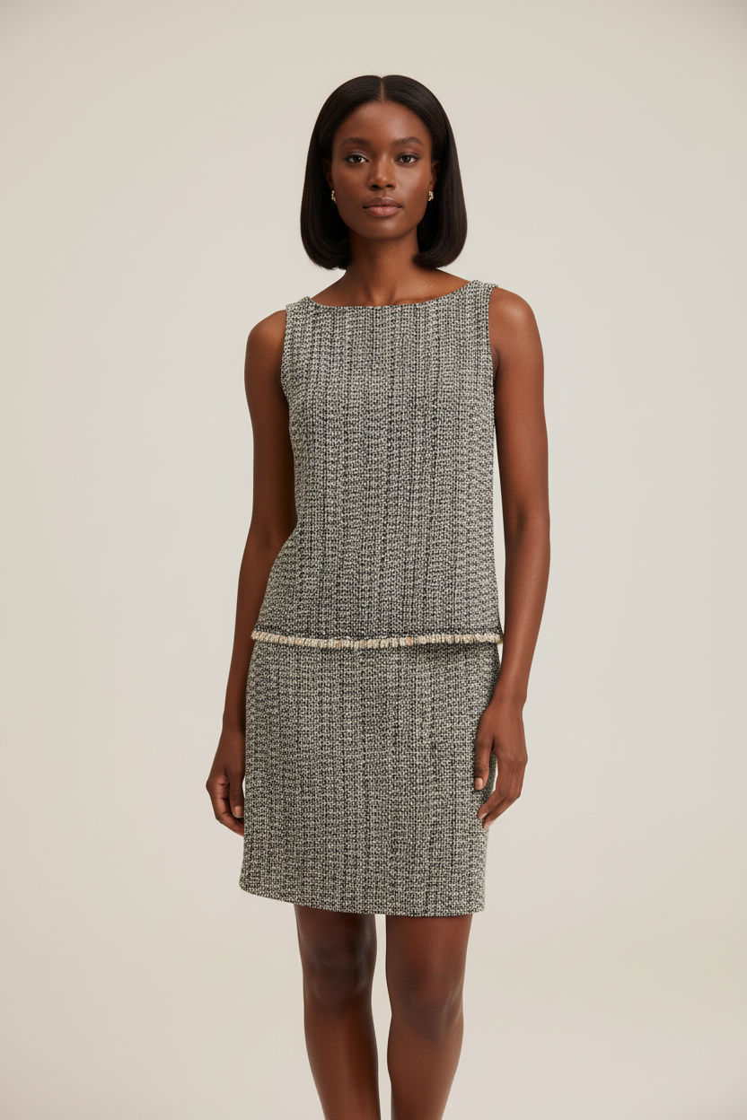 Ensemble GEORGETTE en tweed