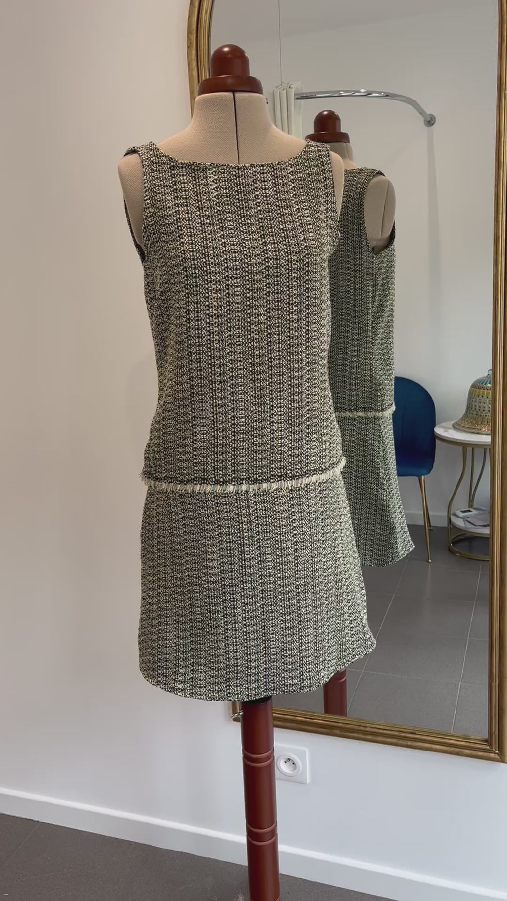 Ensemble GEORGETTE en tweed