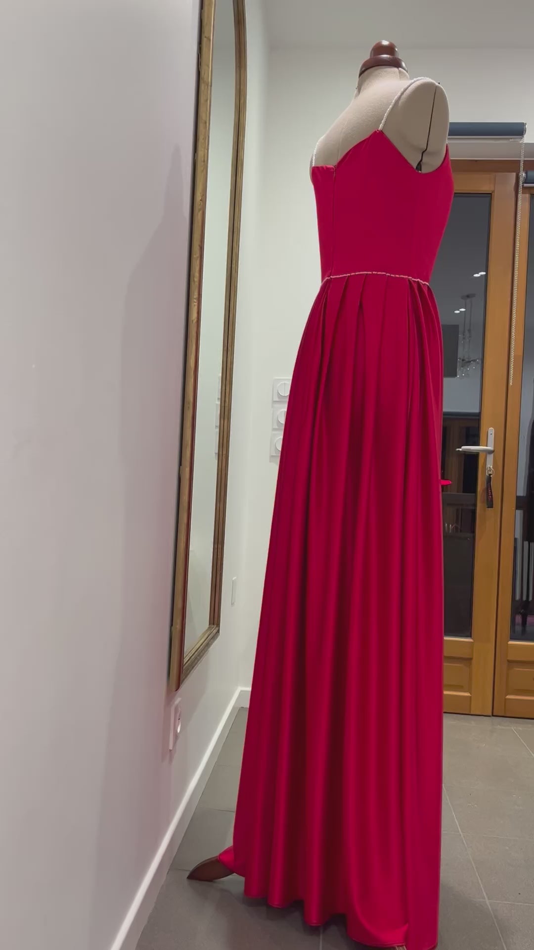 Robe de soirée MARILYN rouge